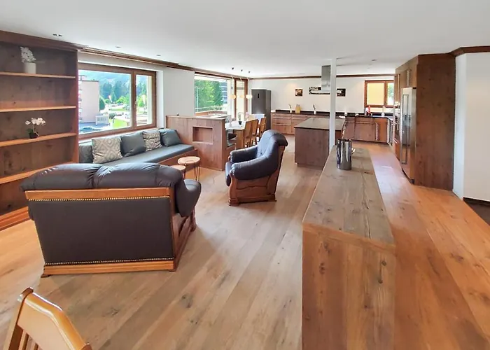 Luxurioeses Penthouse In Modern Hochwertig شقة دافوس